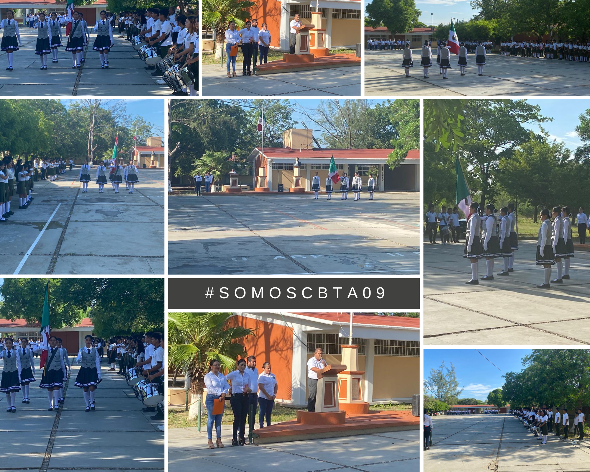 Una semana escolar que comienza con honor y tradición