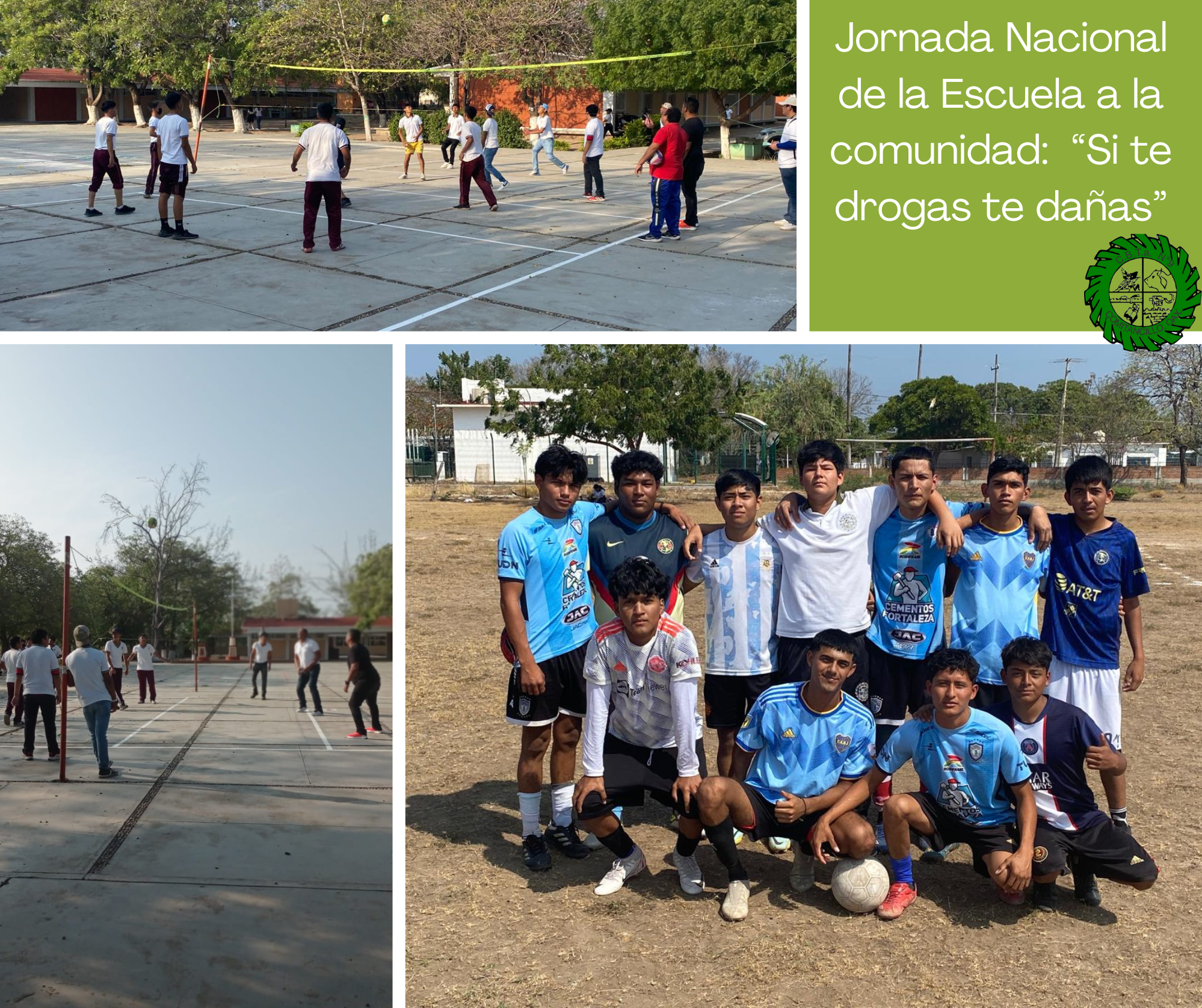 Jornada Nacional de la Escuela a la Comunidad: Uniendo fuerzas en el deporte para la prevención de adicciones