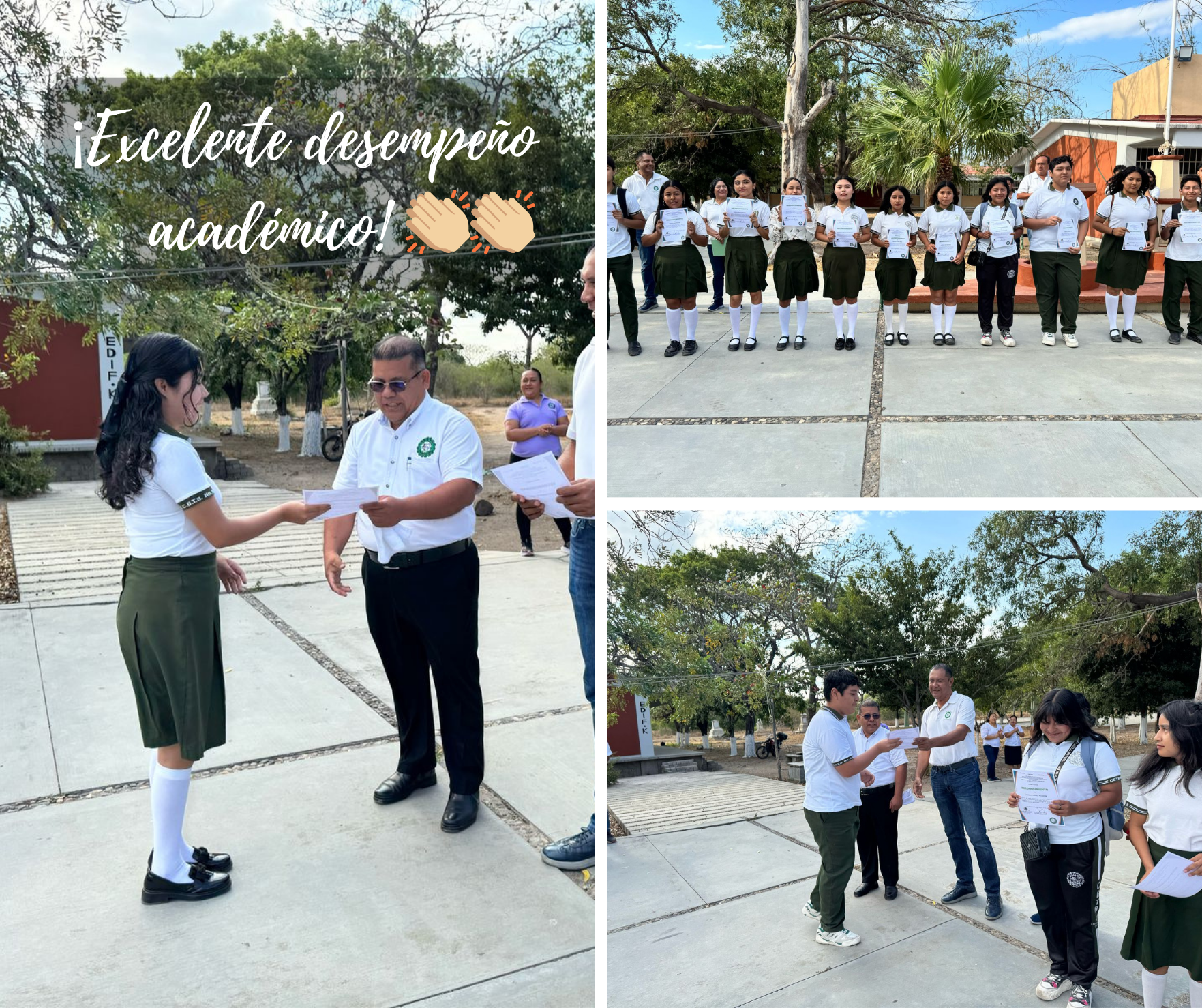¡Reconocemos tu esfuerzo!🌟